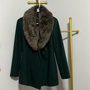 Ark & Co Green Pea Coat. Size S. NWT.